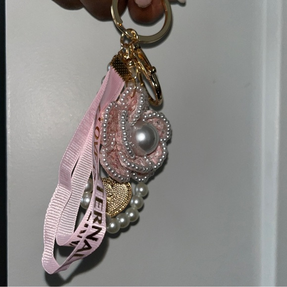 Elastic Beaded Tassel Bracelet Keychain - Picture 8 of 10